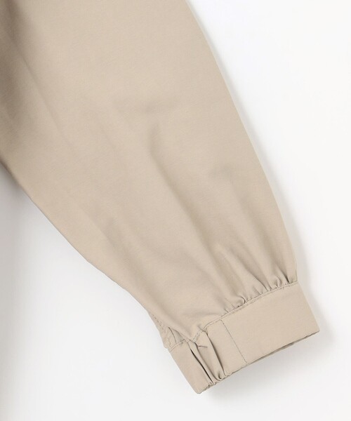 コットンナイロンタッサーライナー付きスタンドカラー コート（その他