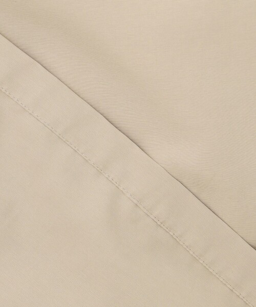 コットンナイロンタッサーライナー付きスタンドカラー コート（その他