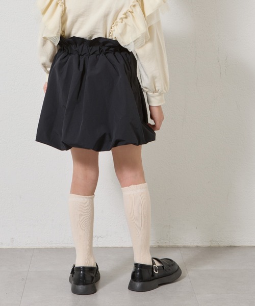 CIAOPANIC TYPY（チャオパニックティピー）の「【2025年S/S新作】【KIDS】アソートバルーンミニスカート（スカート・キッズ・ホワイト/ブラック系その他/ブラック・MEDIUM/SMALL/XX-LARGE/X-LARGE/LARGE）」の9枚目の写真