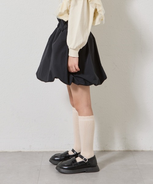 CIAOPANIC TYPY（チャオパニックティピー）の「【2025年S/S新作】【KIDS】アソートバルーンミニスカート（スカート・キッズ・ホワイト/ブラック系その他/ブラック・MEDIUM/SMALL/XX-LARGE/X-LARGE/LARGE）」の10枚目の写真