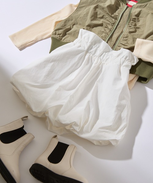 CIAOPANIC TYPY（チャオパニックティピー）の「【2025年S/S新作】【KIDS】アソートバルーンミニスカート（スカート・キッズ・ホワイト/ブラック系その他/ブラック・MEDIUM/SMALL/XX-LARGE/X-LARGE/LARGE）」の16枚目の写真