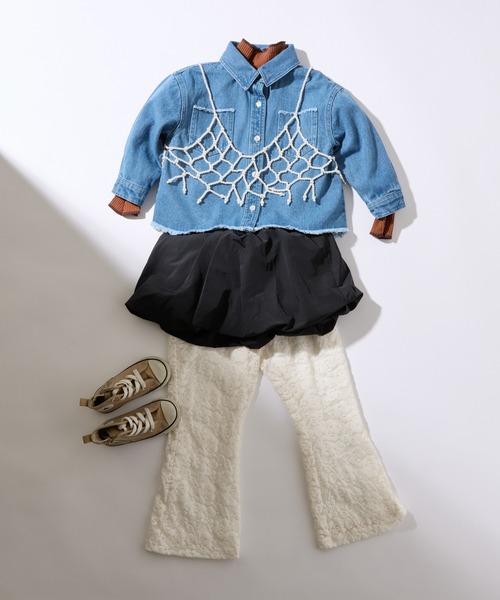 CIAOPANIC TYPY（チャオパニックティピー）の「【2025年S/S新作】【KIDS】アソートバルーンミニスカート（スカート・キッズ・ホワイト/ブラック系その他/ブラック・MEDIUM/SMALL/XX-LARGE/X-LARGE/LARGE）」の18枚目の写真