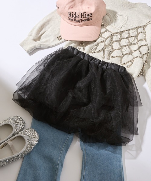 CIAOPANIC TYPY（チャオパニックティピー）の「【2025年S/S新作】【KIDS】アソートバルーンミニスカート（スカート・キッズ・ホワイト/ブラック系その他/ブラック・MEDIUM/SMALL/XX-LARGE/X-LARGE/LARGE）」の17枚目の写真