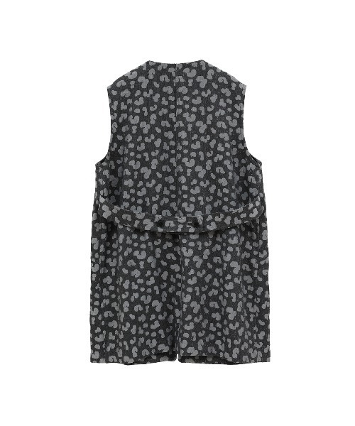 セール】LEOPARD LONG GILET（その他トップス）｜CLANE（クラネ）の
