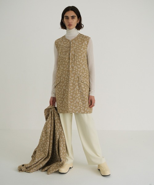 セール】LEOPARD LONG GILET（その他トップス）｜CLANE（クラネ）の