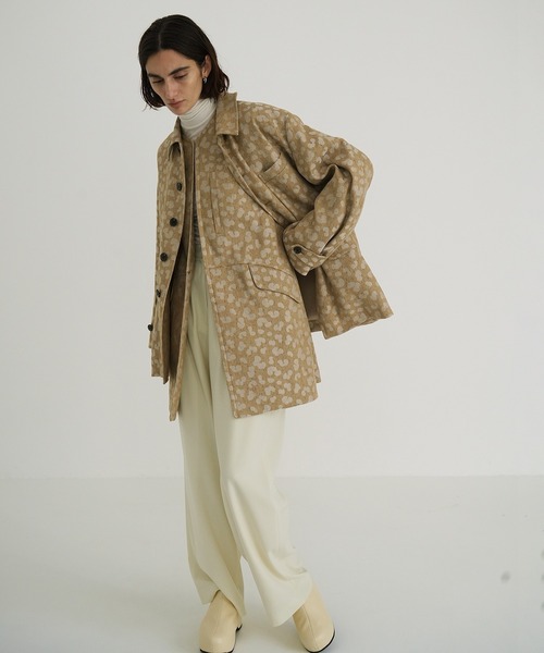 CLANE レオパードロングジレ セール】LEOPARD LONG GILET（その他トップス）｜CLANE（クラネ）の