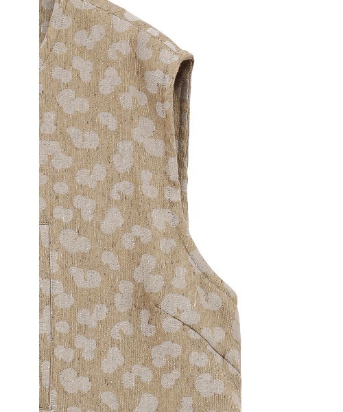 セール】LEOPARD LONG GILET（その他トップス）｜CLANE（クラネ）の