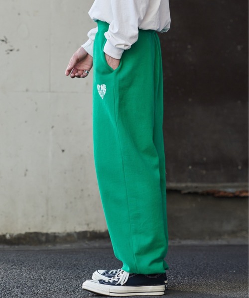 MODISH GAZE(モディシュガゼ)の「ハートロゴ裏毛スウェットパンツ(スウェットパンツ・メンズ・グリーン/オートミール/ネイビー/グレー/ブラック・MEDIUM/LARGE)」の20枚目の写真