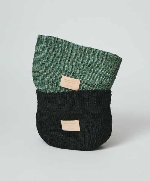 beautiful people（ビューティフルピープル）の「abaca twist         bag S（ハンドバッグ・レディース・ブラック/イエロー/レッド/ブルー・FREE）」の9枚目の写真