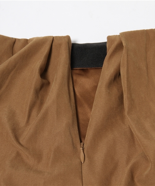 SEVENDAYS=SUNDAY（セブンデイズサンデイ）の「フェイクスエード　フレアスカート（スカート・レディース・カーキ/ネイビー/キャメル・MEDIUM/LARGE）」の11枚目の写真