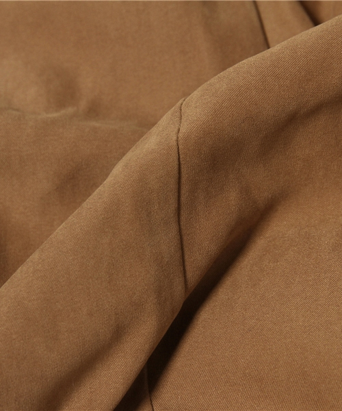 SEVENDAYS=SUNDAY（セブンデイズサンデイ）の「フェイクスエード　フレアスカート（スカート・レディース・カーキ/ネイビー/キャメル・MEDIUM/LARGE）」の12枚目の写真