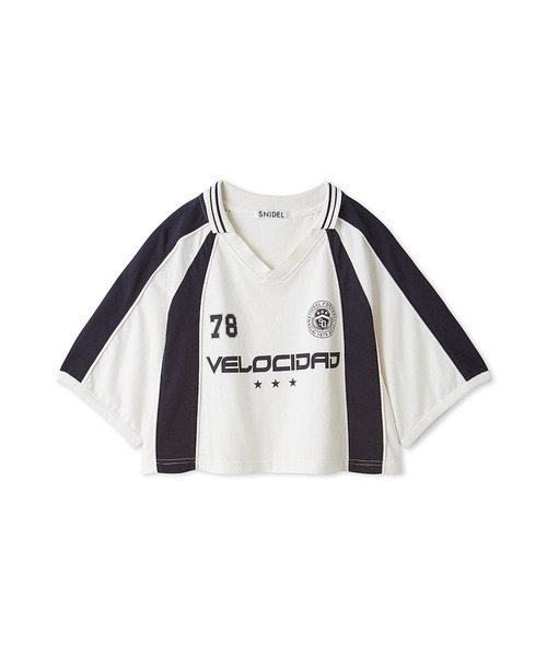 セール】ゲームクロップドシャツ（Tシャツ/カットソー）｜SNIDEL