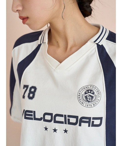 セール】ゲームクロップドシャツ（Tシャツ/カットソー）｜SNIDEL