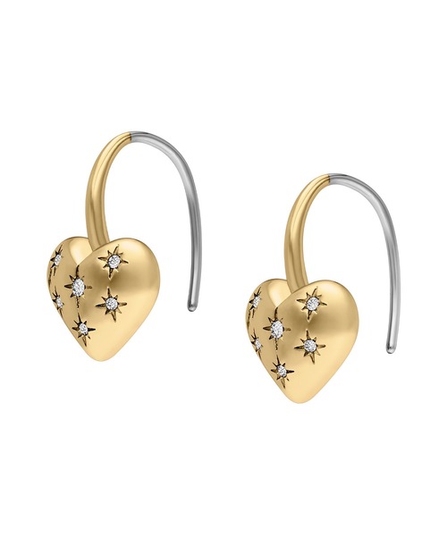 FOSSIL（フォッシル）の「フォッシル アクセサリー レディース ピアス ゴールド JF04833710（イヤリング・レディース・GOLD・FREE）」の3枚目の写真