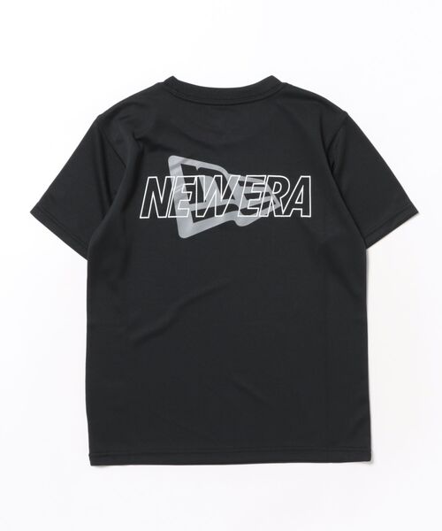 NEW ERA（ニューエラ）の「NEW ERA/ニューエラ キッズ 半袖 Tシャツ Youth テックT Overlap Logo 吸汗速乾 UVケア 14414381/14414382（Tシャツ/カットソー・キッズ・ブラック/ホワイト・130cm/160cm/150cm/140cm）」の19枚目の写真