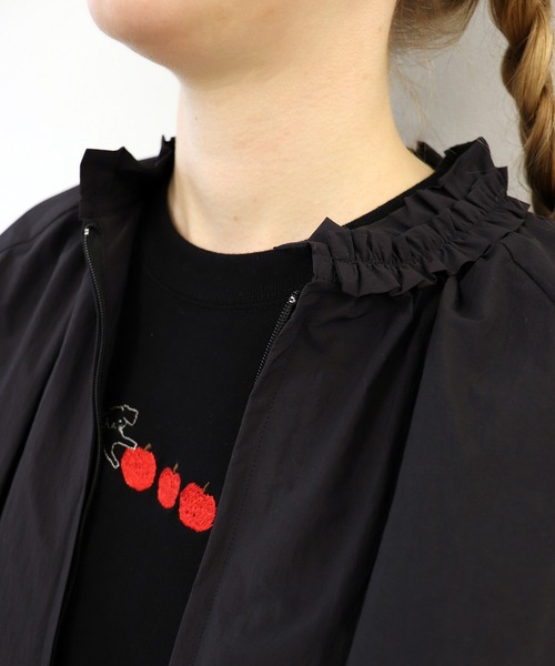 haupia（ハウピア）の「シロペキはリンゴ３個分【Tシャツ】（Tシャツ/カットソー・レディース・オフホワイト/グレー/サックスブルー/ブラック・MEDIUM）」の22枚目の写真