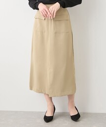 前ポケットタイトスカート