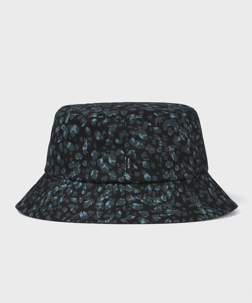Paul Smith(ポールスミス)の「“Leopard” バケットハット【150310 921DT】(ハット・メンズ・チェリーレッド/ネイビー・FREE)」の2枚目の写真