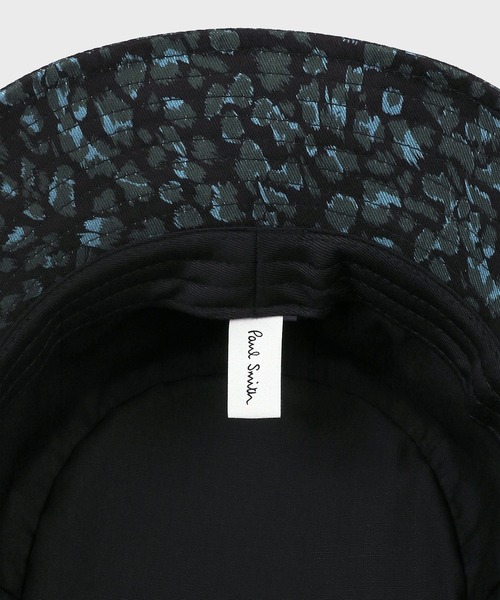 Paul Smith(ポールスミス)の「“Leopard” バケットハット【150310 921DT】(ハット・メンズ・チェリーレッド/ネイビー・FREE)」の4枚目の写真