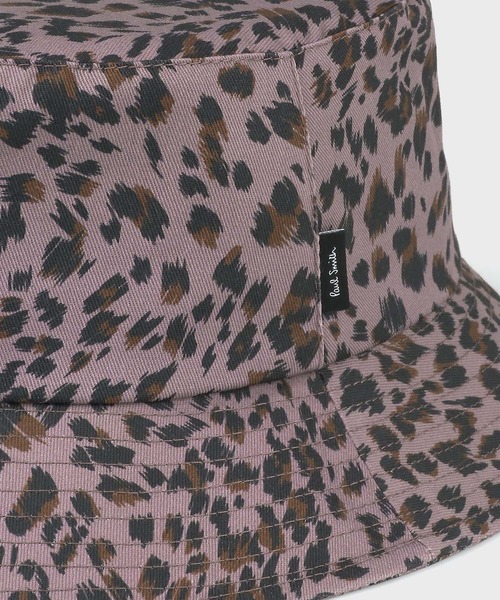 Paul Smith(ポールスミス)の「“Leopard” バケットハット【150310 921DT】(ハット・メンズ・チェリーレッド/ネイビー・FREE)」の6枚目の写真