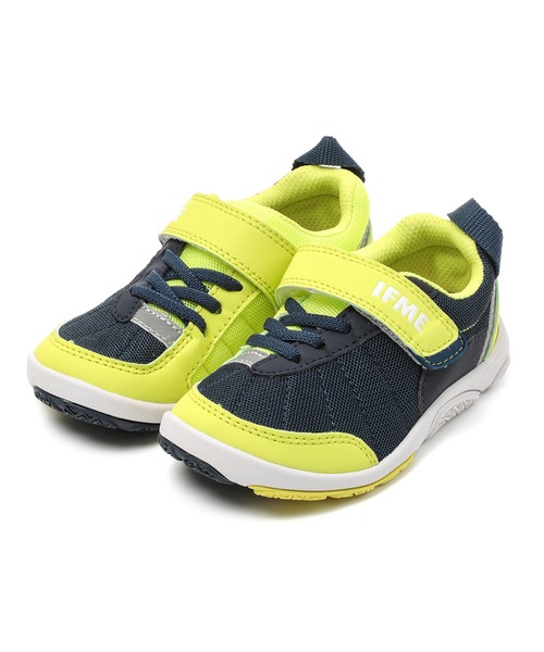 IFME(イフミー)の「KIDS|IFME Tag hunter(スニーカー・キッズ・ピンク/ネイビー/ブラック・15.0cm/15.5cm/16.0cm/16.5cm/17.0cm/17.5cm/18.0cm/18.5cm/19.0cm)」の2枚目の写真