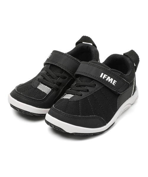 IFME(イフミー)の「KIDS|IFME Tag hunter(スニーカー・キッズ・ピンク/ネイビー/ブラック・15.0cm/15.5cm/16.0cm/16.5cm/17.0cm/17.5cm/18.0cm/18.5cm/19.0cm)」の1枚目の写真