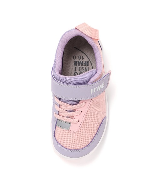 IFME(イフミー)の「KIDS|IFME Tag hunter(スニーカー・キッズ・ピンク/ネイビー/ブラック・15.0cm/15.5cm/16.0cm/16.5cm/17.0cm/17.5cm/18.0cm/18.5cm/19.0cm)」の7枚目の写真