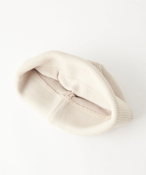 green label relaxing（グリーンレーベルリラクシング）の「ポリエステル ロー ニット キャップ（ニットキャップ/ビーニー・メンズ・グレー/オフホワイト/パープル/オレンジ/ブラック・FREE）」の9枚目の写真