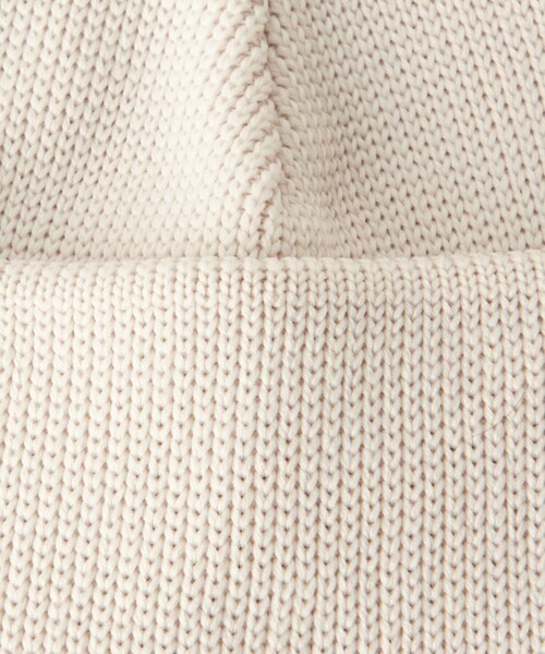 green label relaxing（グリーンレーベルリラクシング）の「ポリエステル ロー ニット キャップ（ニットキャップ/ビーニー・メンズ・グレー/オフホワイト/パープル/オレンジ/ブラック・FREE）」の10枚目の写真