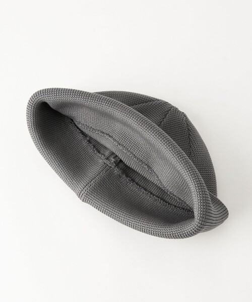 green label relaxing（グリーンレーベルリラクシング）の「ポリエステル ロー ニット キャップ（ニットキャップ/ビーニー・メンズ・グレー/オフホワイト/パープル/オレンジ/ブラック・FREE）」の12枚目の写真