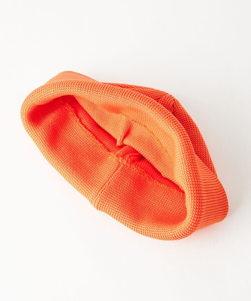 green label relaxing（グリーンレーベルリラクシング）の「ポリエステル ロー ニット キャップ（ニットキャップ/ビーニー・メンズ・グレー/オフホワイト/パープル/オレンジ/ブラック・FREE）」の14枚目の写真