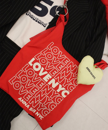 JOINT WORKS | ANNA SUI NYC / アナスイエヌワイシー LOVEショッピングバッグ(ショルダーバッグ)
