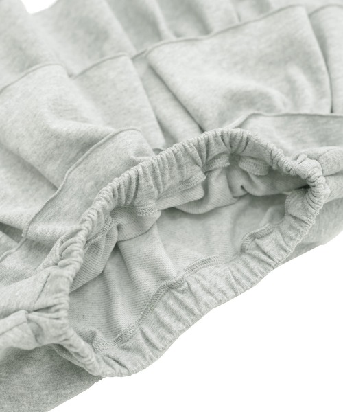 Bee des Bee（ビーデスビー）の「フリルスカート（スカート・キッズ・ブラック/アイボリー/杢グレー/ライトブルー・120cm/130cm/140cm/150cm/110cm/100cm）」の11枚目の写真