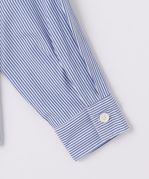 green label relaxing（グリーンレーベルリラクシング）の「ストライプ コーチシャツ / キッズ  100cm-130cm（シャツ/ブラウス・キッズ・ロイヤルブルー/ライトブルー・120cm/130cm/110cm）」の8枚目の写真