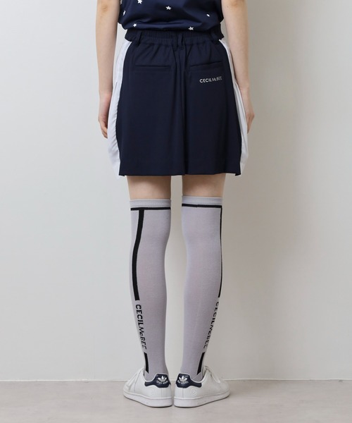 CECIL McBEE(セシルマクビー)の「サイドプリーツスカート(スカート・レディース・ネイビー/ホワイト・2(M)/3(L)/1(S))」の17枚目の写真