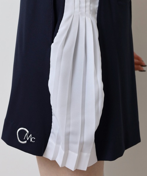 CECIL McBEE(セシルマクビー)の「サイドプリーツスカート(スカート・レディース・ネイビー/ホワイト・2(M)/3(L)/1(S))」の21枚目の写真