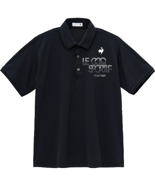 65455　ルコック　ポロシャツ　紺色　XO ルコックスポルティフ le coq sportif カノコポロシャツ