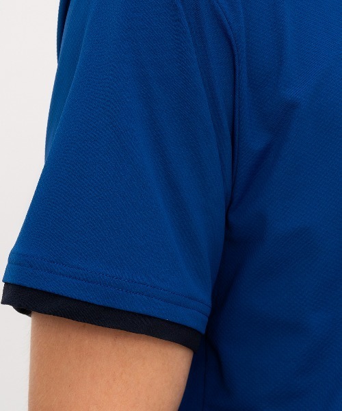 le coq sportif（ルコックスポルティフ）の「接触冷感グラフィック襟付きシャツ（ポロシャツ・メンズ・ブラック/ブルー/ネイビー/グリーン・S/M/L/XL/XXL）」の19枚目の写真