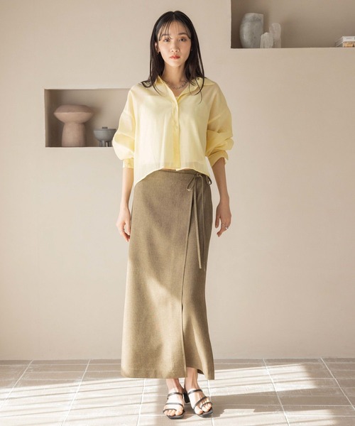 セール】シアーシャツLS＊ 231459（シャツ/ブラウス）｜LOWRYS