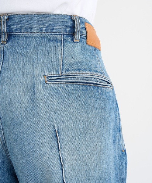 KHOKI（コッキ）の「【KHOKI / コッキ】Pleat-design denim pants