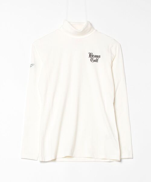 BEAMS GOLF（ビームスゴルフ）の「ビームスゴルフ  ORANGE LABEL / ソリッド タートルネック プルオーバー（その他トップス・レディース・ネイビー/ホワイト・S/M/L）」の2枚目の写真
