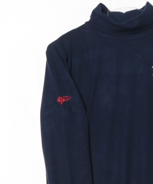 BEAMS GOLF（ビームスゴルフ）の「ビームスゴルフ  ORANGE LABEL / ソリッド タートルネック プルオーバー（その他トップス・レディース・ネイビー/ホワイト・S/M/L）」の4枚目の写真
