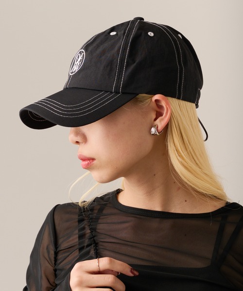 セール】【MAGASIN DE MODE Onjna】Color scheme stitch cap