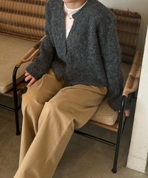 LE MORE | ヘンリーVネックカーディガン(カーディガン/ボレロ)