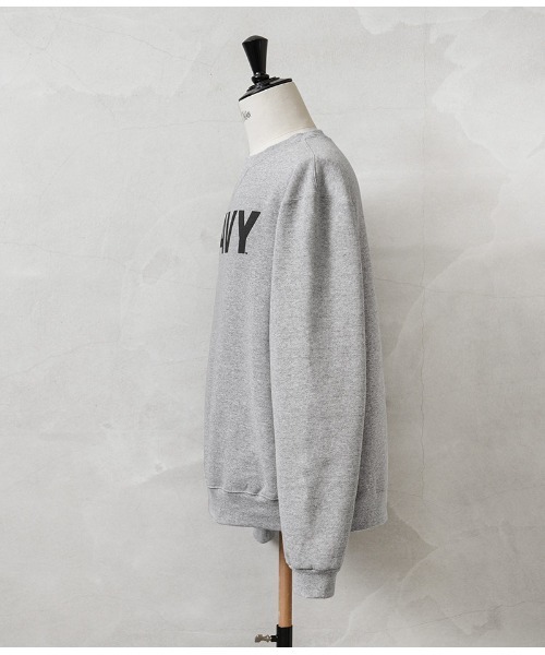 WAIPER.inc(ワイパーインク)の「米軍 U.S.NAVY オフィシャルライセンス トレーニング クルーネック スウェットGRAY(スウェット・メンズ・グレー・S/M/L/XL)」の10枚目の写真