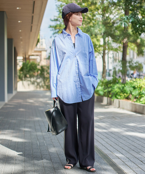 Spick & Span(スピックアンドスパン)の「サテンライントラックパンツ(その他パンツ・レディース・その他6/その他9・36/38)」の12枚目の写真