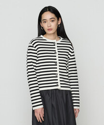 COMME CA | ボーダー／バイカラー カーディガン(カーディガン/ボレロ)