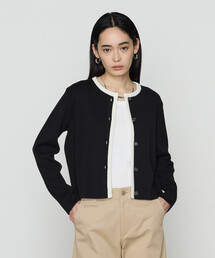 COMME CA | ボーダー／バイカラー カーディガン(カーディガン/ボレロ)