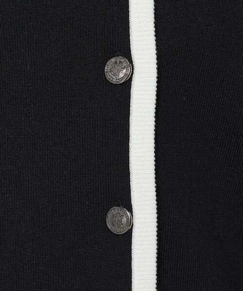 COMME CA（コムサ）の「ボーダー／バイカラー カーディガン（カーディガン/ボレロ・レディース・ホワイト/ブラック・9号）」の19枚目の写真