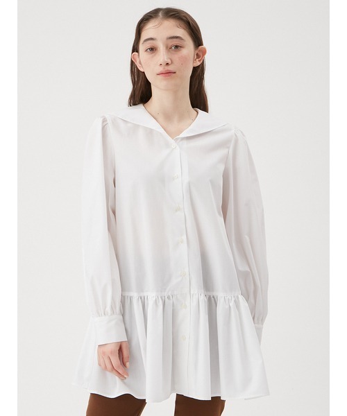 新品タグ付き FURFUR（ファーファー） ベストセットセーラーカラーチュニック Amazon.co.jp: [ファーファー] ベストセットセーラーカラーチュニック